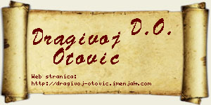 Dragivoj Otović vizit kartica